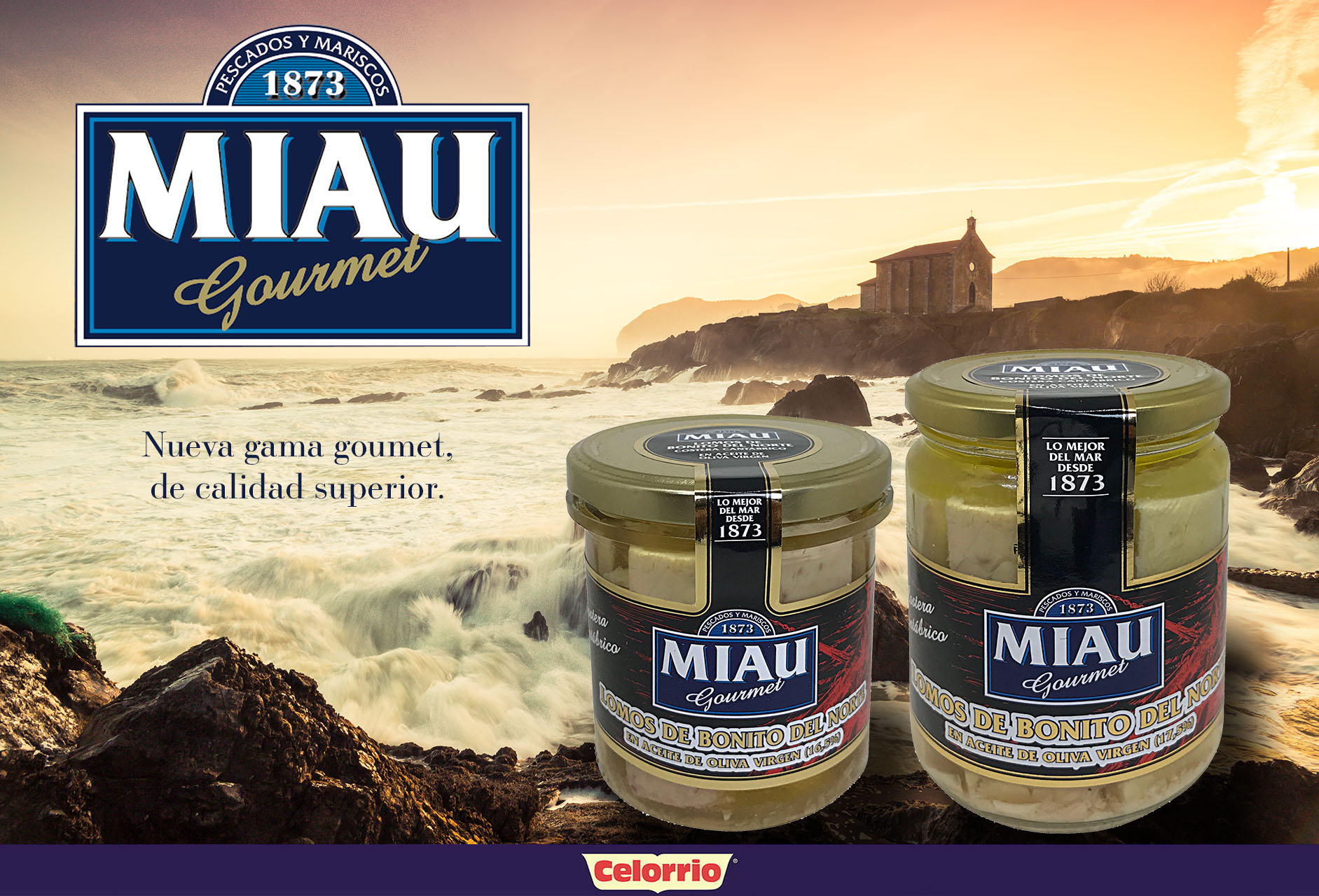 MIAU Gourmet: nouvelle ligne de poisson frais, avec la meilleure qualité