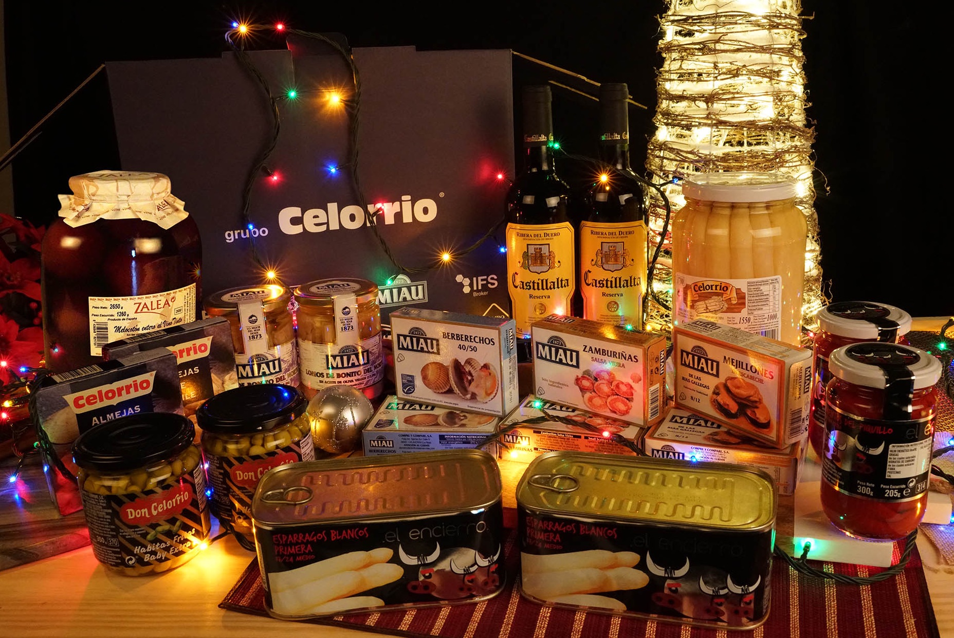 Tirage de Noël Grupo Celorrio: nous récompensons votre confiance avec deux lots de produits