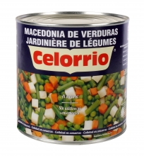 Macedonia de verduras 3 kg. lata