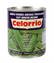 Judía verda ancha 1 kg. lata