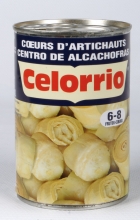 Corazones de alcachofa 6-8 1/2 kg. lata