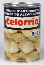 Corazón de alcachofa 8-10 1/2 kg. lata