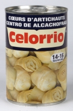 Corazón alcachofa 14-16 1/2 kg. lata