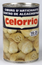 Corazón alcachofa 16-20 1/2 kg. lata