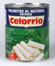 Palmitos enteros al natural 1 kg. lata