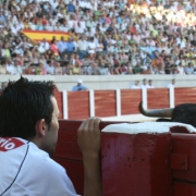 La concentración del torero a cuerpo limpio es fundamental